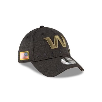 Washington Football Team Gorra | New Era NFL Salute To Service 39thirty Stretch Fit Cap Mexico - Negros